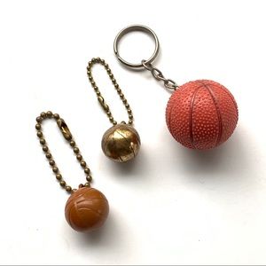 Vintage BASKETBALL Keychains🎄Ornaments